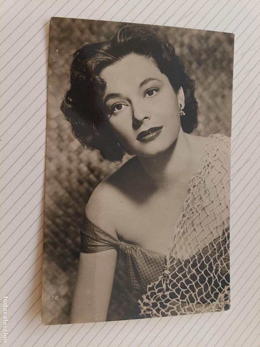 Cine: Ruth Roman, postal de cine original de &eacute;poca