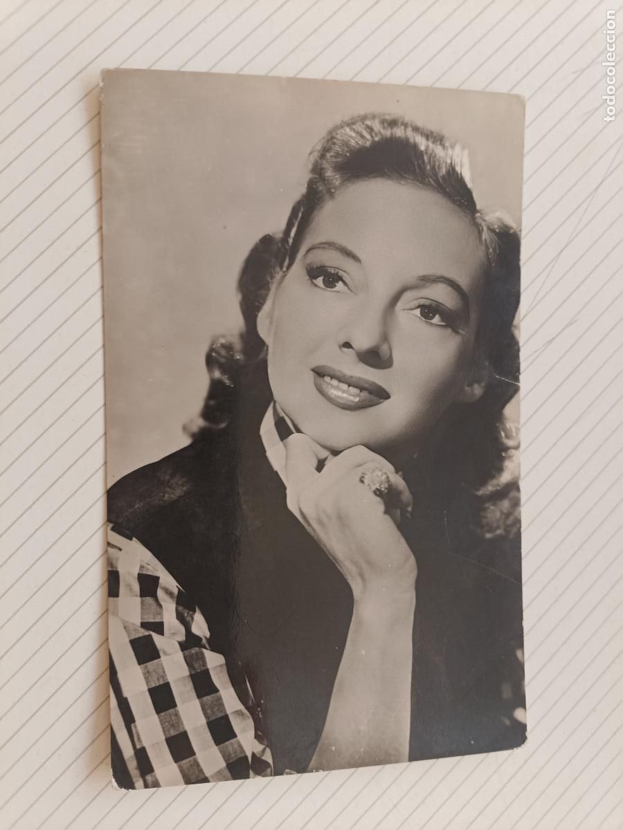 Cine: Evelyn Keyes, postal de cine antigua original