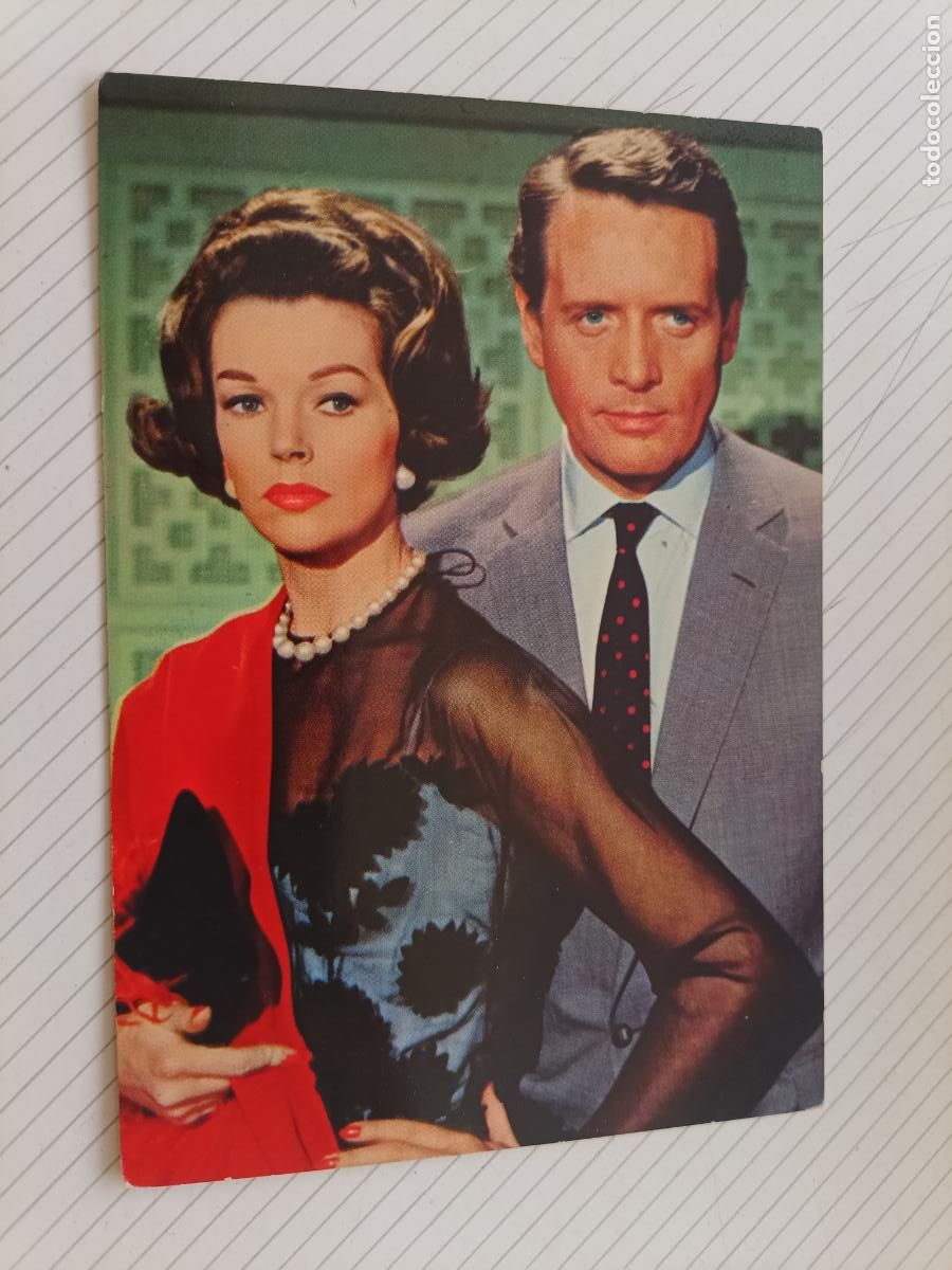 Cine: Patrick McGoohan, Agente Secreto, postal de cine antigua original