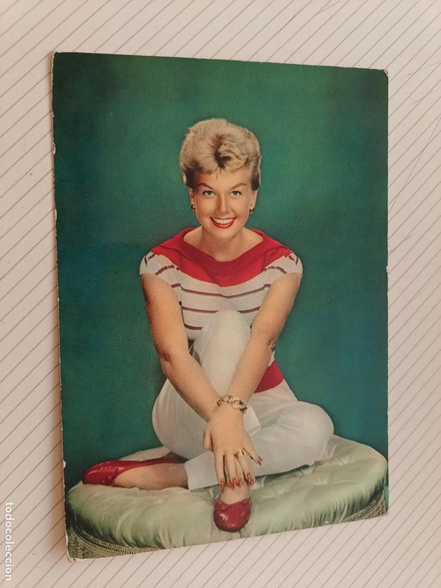 Cine: Doris Day, postal de cine de &eacute;poca