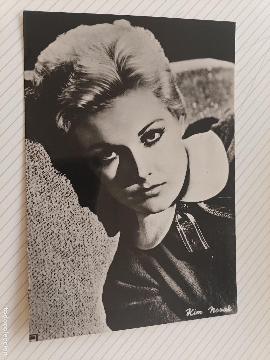 Cine: Kim Novak, postal de cine original de &eacute;poca