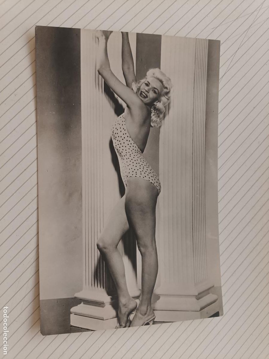 Cine: Jayne Masfield, foto-postal de cine original de &eacute;poca