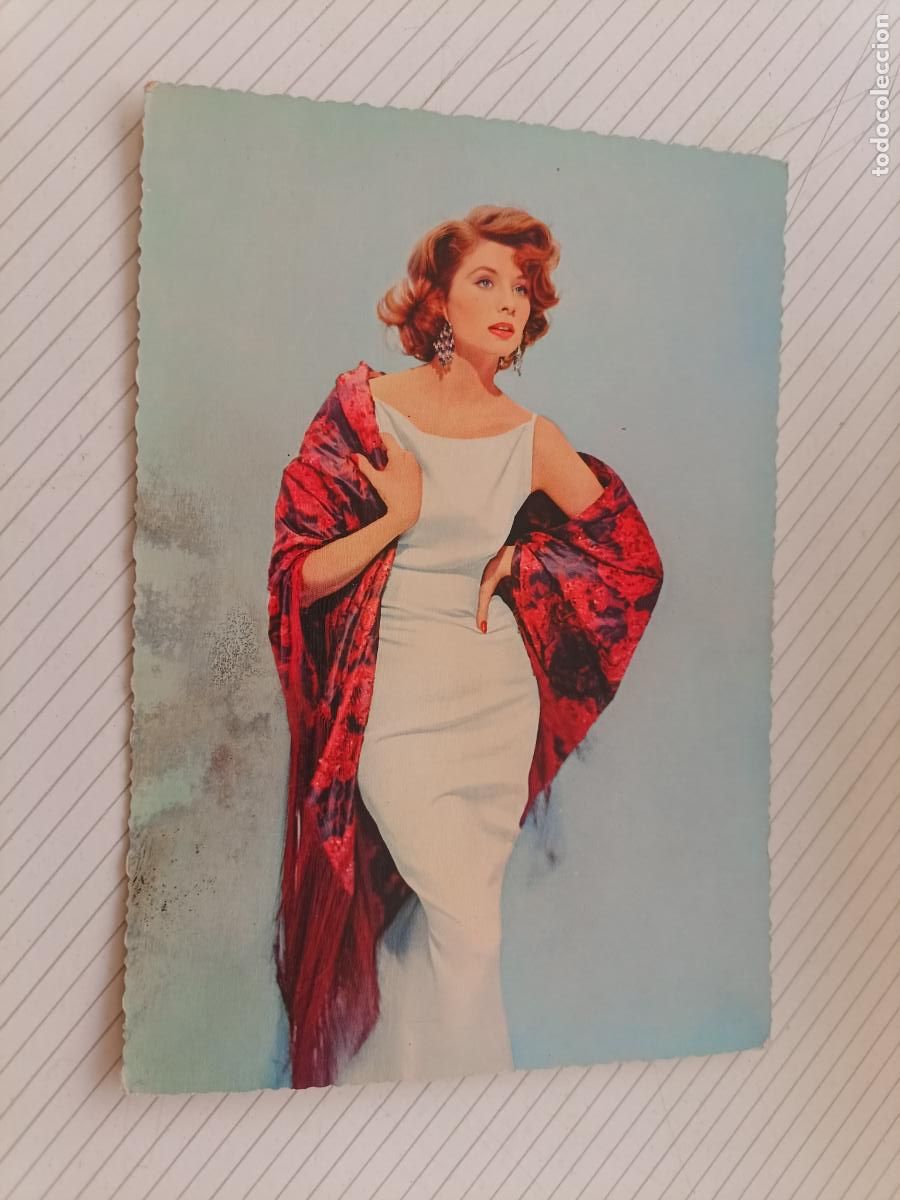 Cine: Suzy Parker, postal de cine original de &eacute;poca