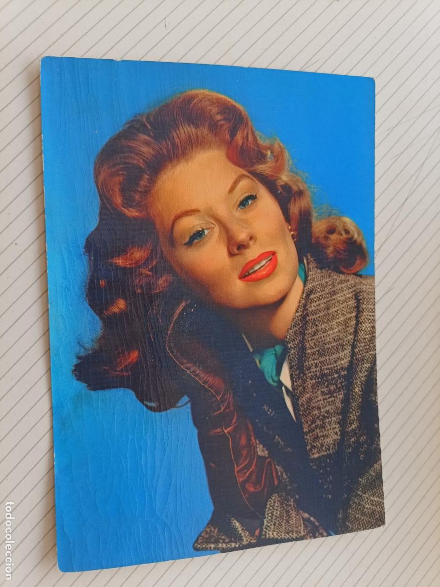 Cine: Suzy Parker, postal de cine original de &eacute;poca