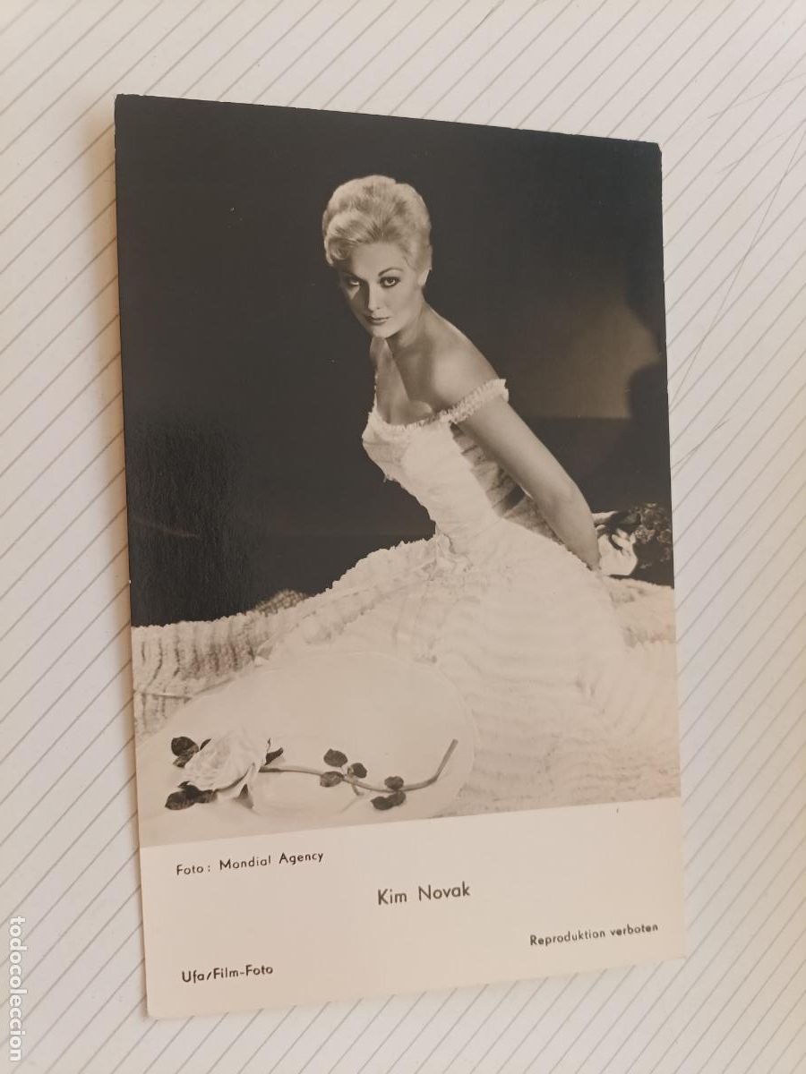 Cine: Kim Novak, postal de cine original de &eacute;poca