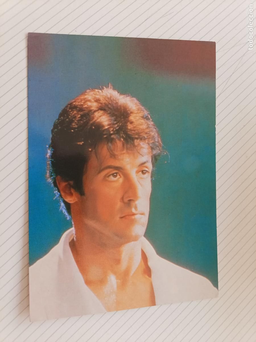 Cine: Sylvester Stallone, postal de cine 1985