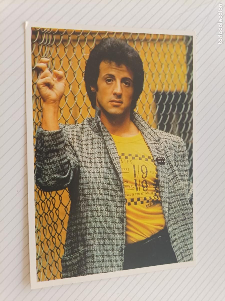 Cine: Sylvester Stallone, postal de cine 1984