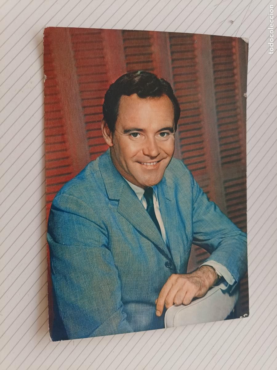 Kino: Jack Lemmon, postal de cine original de &eacute;poca