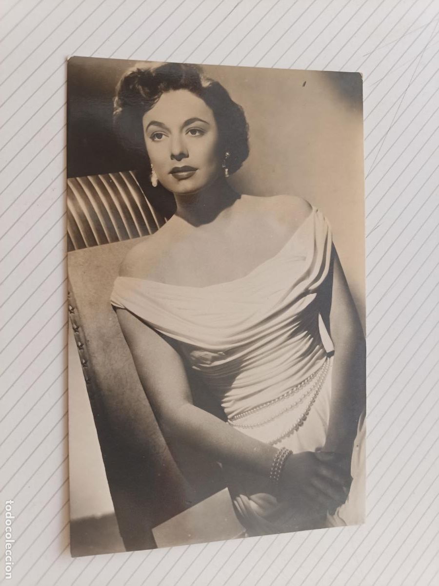 Kino: Ruth Roman, postal de cine original de &eacute;poca