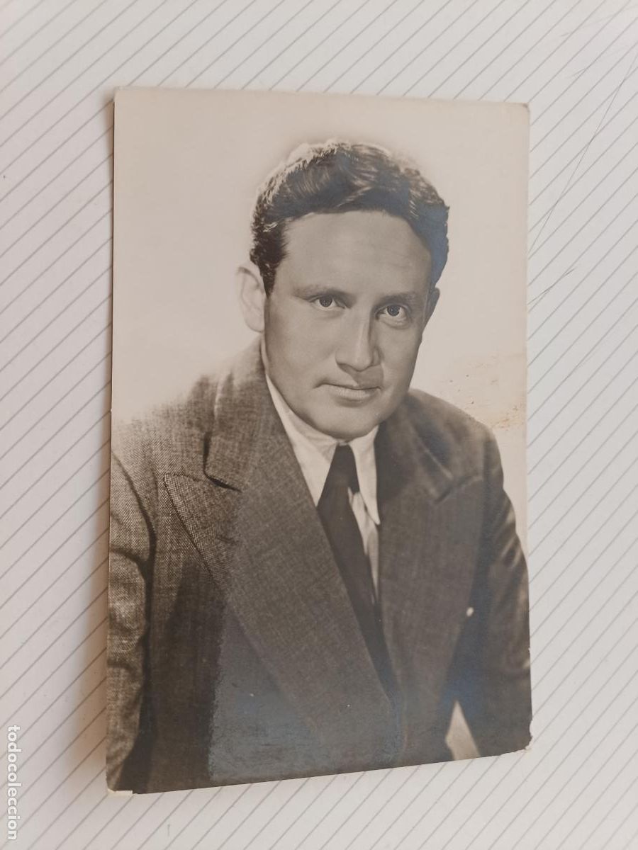 Kino: Spencer Tracy, postal de cine original de &eacute;poca