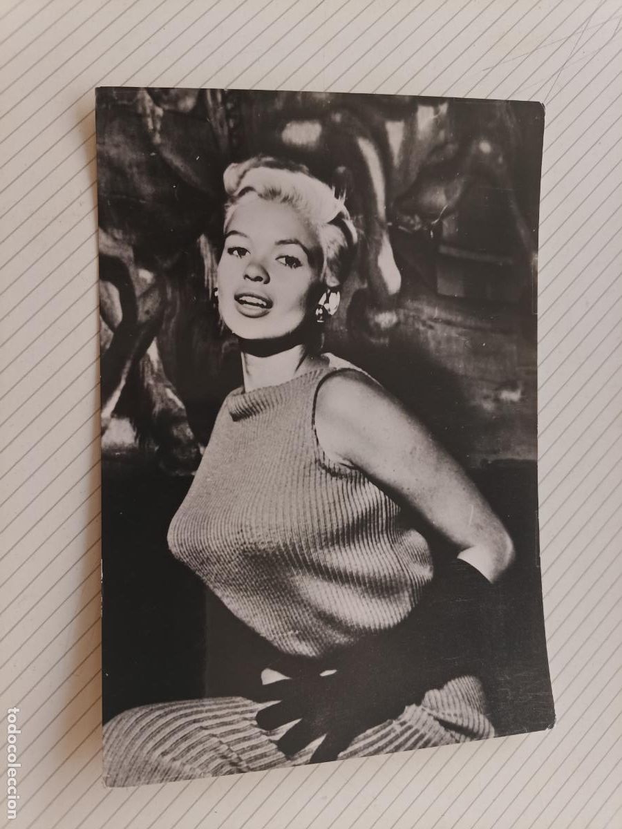 Cin&eacute;ma: Jayne Mansfield, postal de cine de &eacute;poca