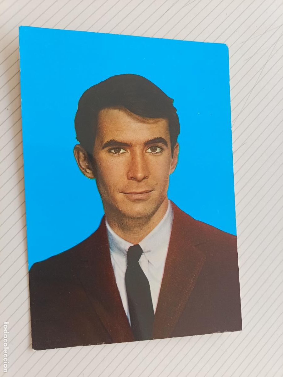 Cin&eacute;ma: Anthony Perkins, postal de cine de &eacute;poca