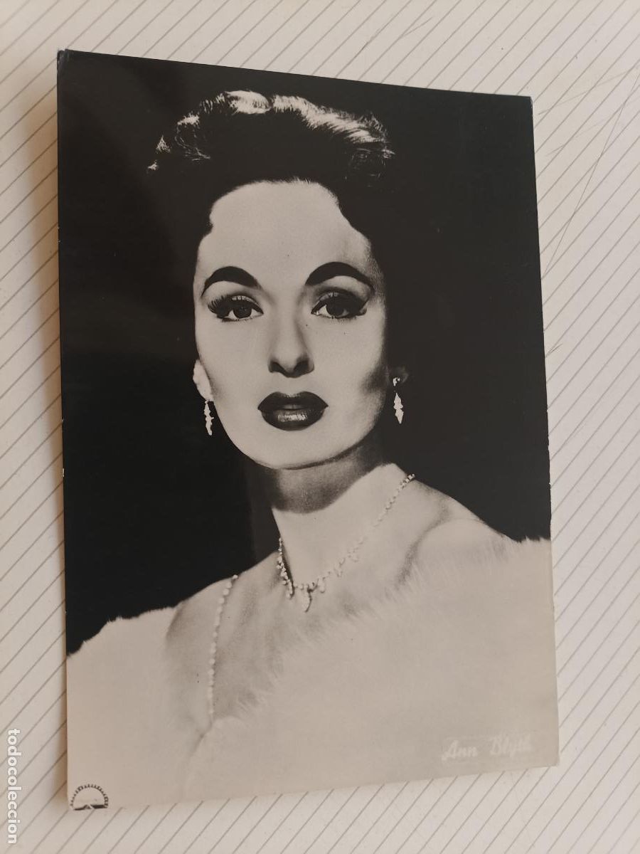 Cin&eacute;ma: Ann Blyth, postal de cine de &eacute;poca