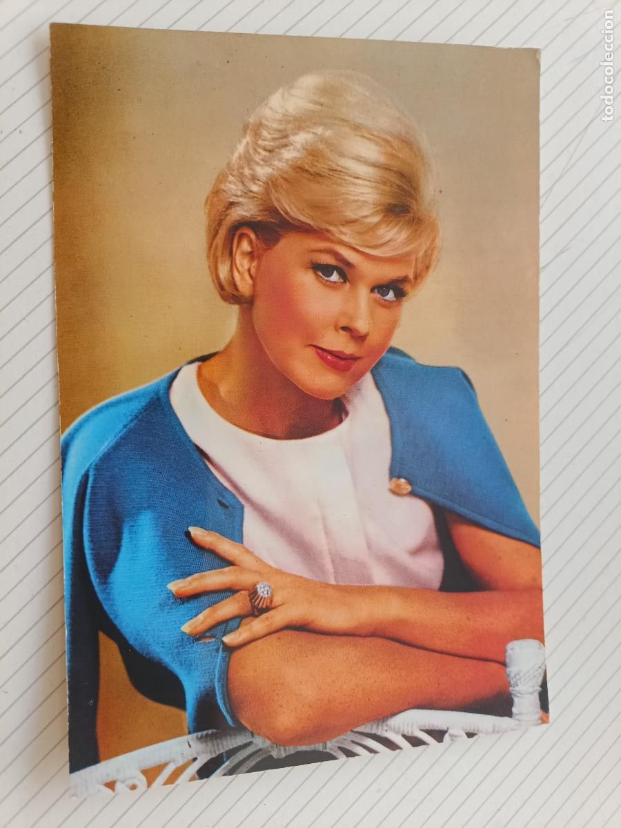 Cine: Doris Day, postal de cine de &eacute;poca