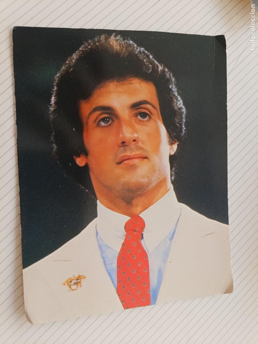 Cine: Sylvester Stallone. Postal de 1985