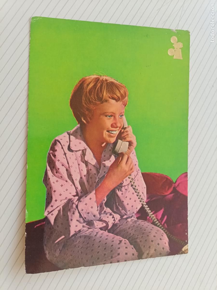 Cin&eacute;ma: Hailey Mills. Postal original de la &eacute;poca