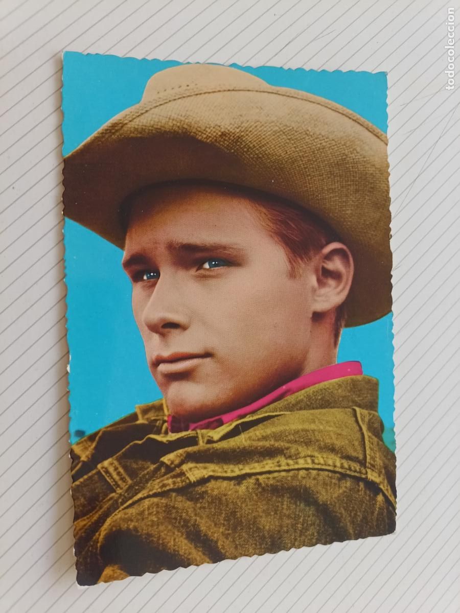 Cin&eacute;ma: Brandon De Wilde. Postal original de la &eacute;poca