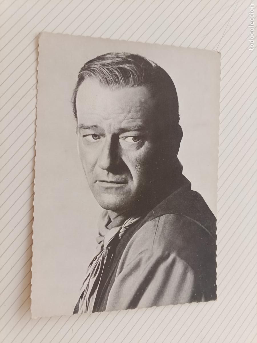 Cin&eacute;ma: John Wayne. Postal original de la &eacute;poca