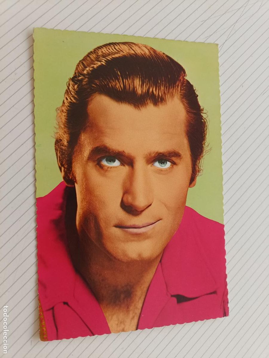 Kino: Clint Walker. Postal de cine de la &eacute;poca