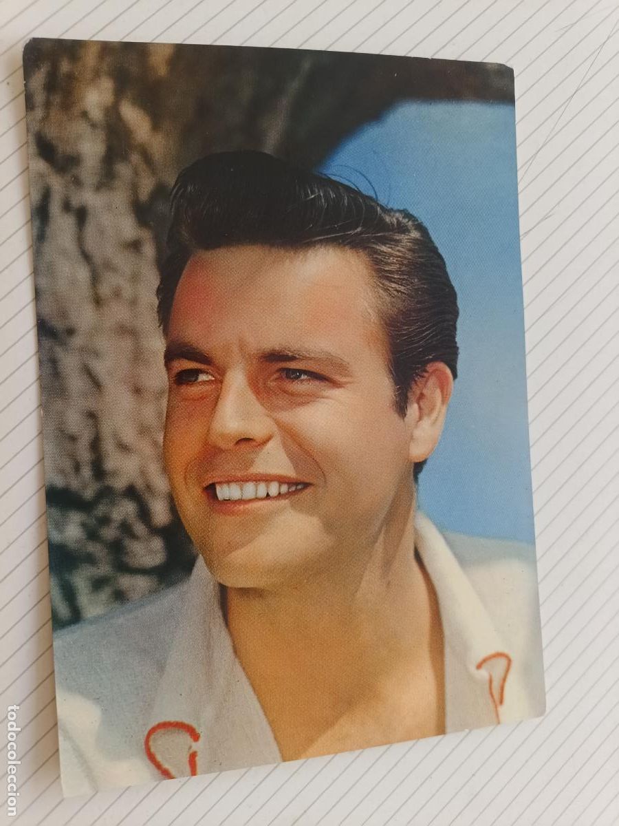 Kino: Robert Wagner. Postal de cine de la &eacute;poca