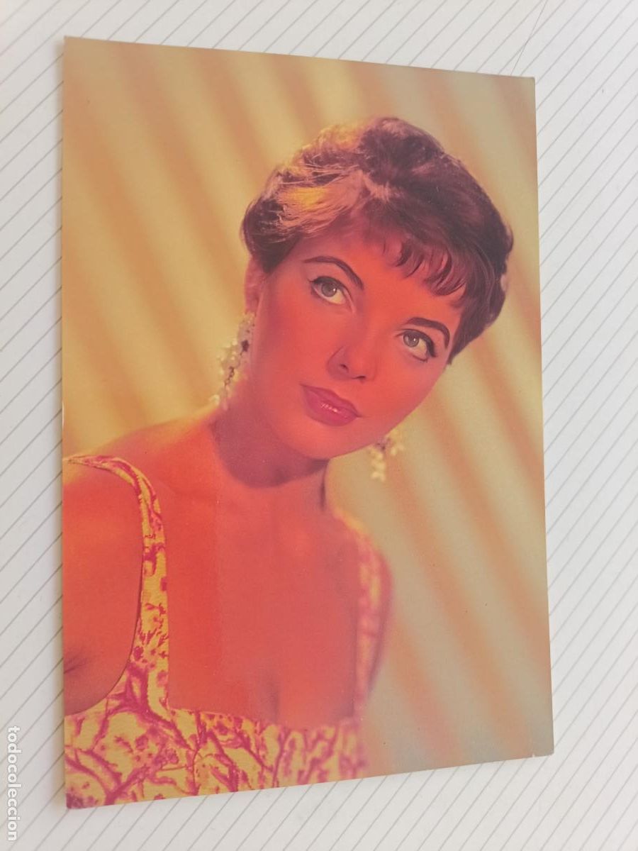 Cine: Joan Collins. Postal de cine
