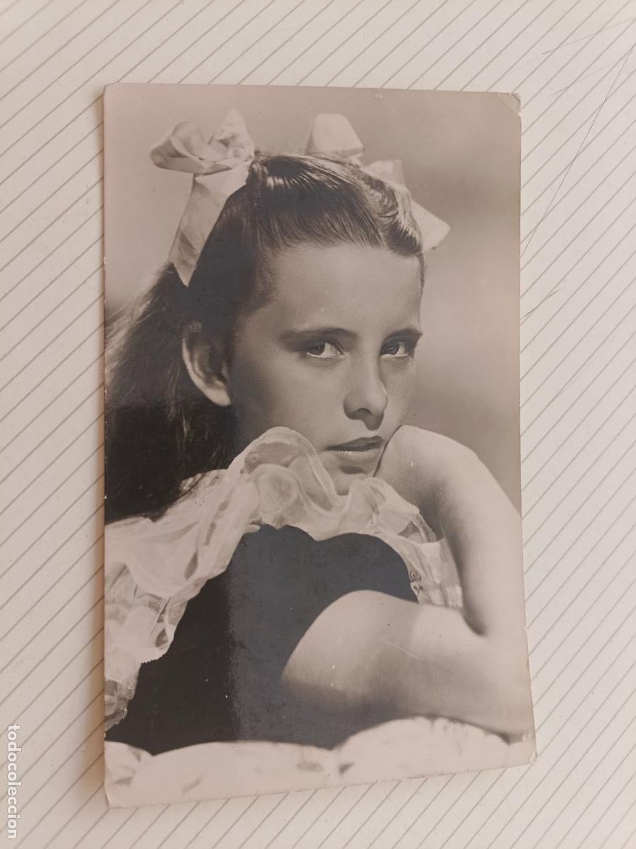 Kino: Margaret O Brien. Postal de cine de la &eacute;poca