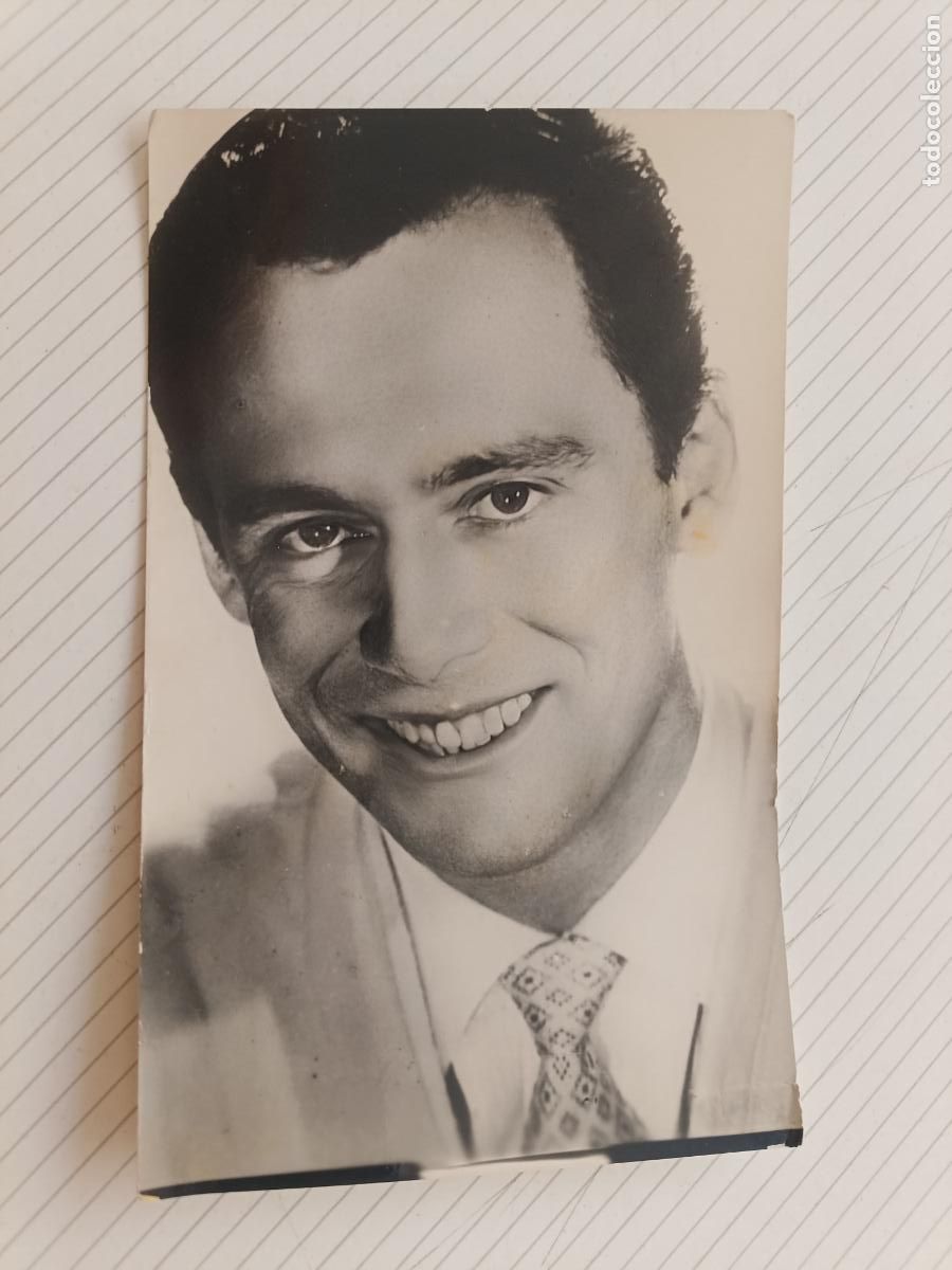 Cine: Mauricio Ronet. Postal original de cine de la &eacute;poca