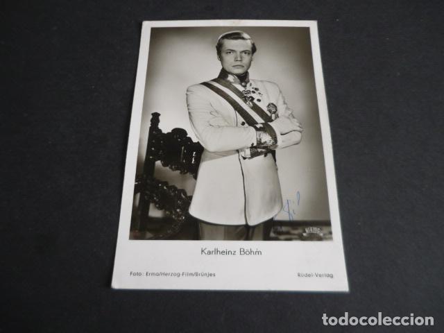 Cine: KARLHEINZ BOHM ACTOR POSTAL