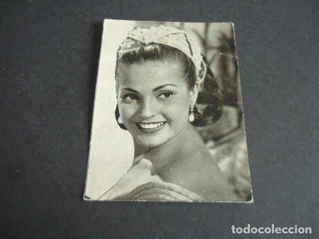 Cine: CARMEN SEVILLA TARJETA FLORITA