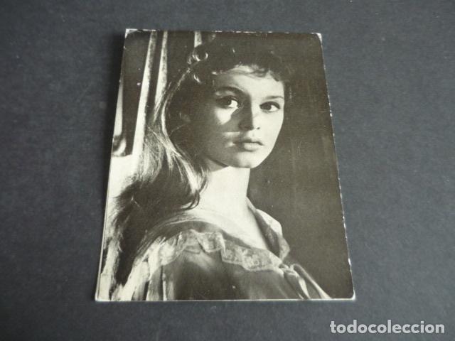 Cinema: BRIGITTE BARDOT ACTRIZ TARJETA FLORITA