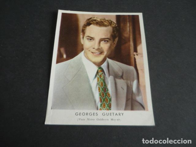 Cinema: GEORGES GUETARY ACTOR TARJETA CROMO