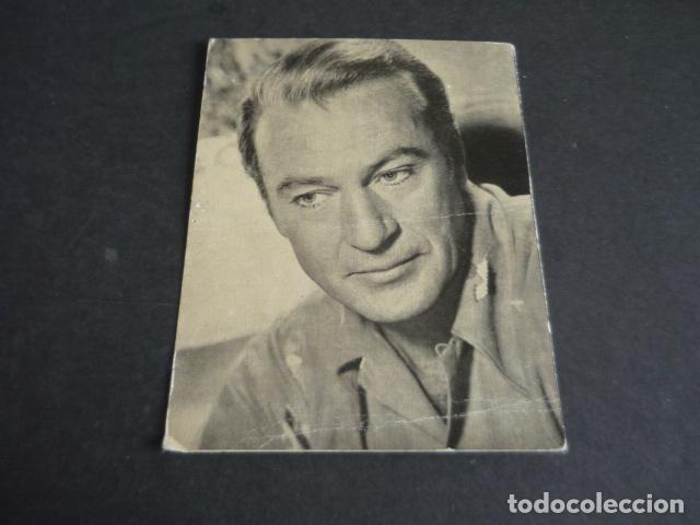 Cin&eacute;ma: GARY COOPER ACTOR TARJETA FLORITA