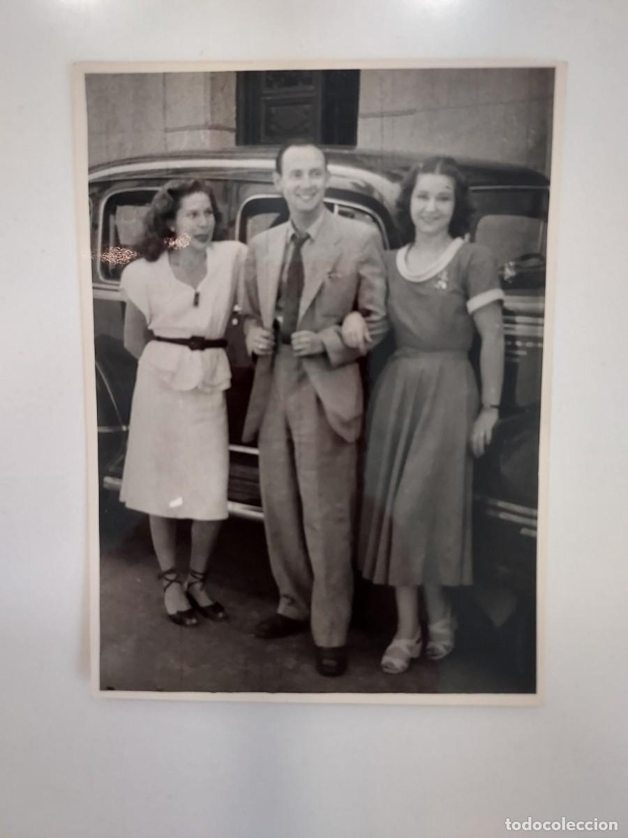 Cine: FOTOGRAFIA ACTRICES &iquest;MARIA ASQUERINO Y PAOLA BARBARA (PELICULA EL SOTANO)? CA. 1949 11X8