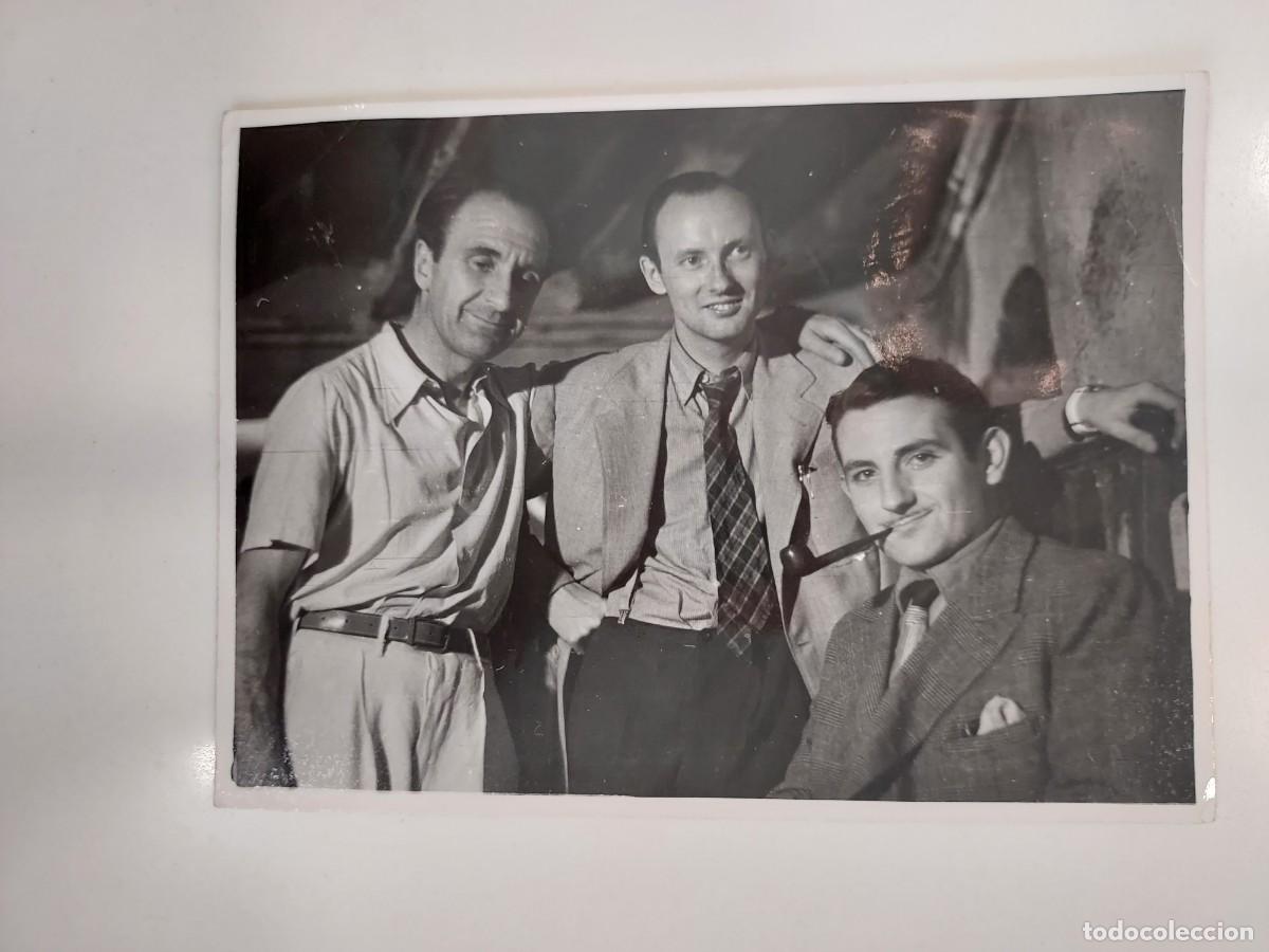 Cine: FOTOGRAFIA POSIBLES EQUIPO PELICULA EL SOTANO DE JAIME DE MAYORA. CA. 1949 11X8. FOTO IBA&Ntilde;EZ