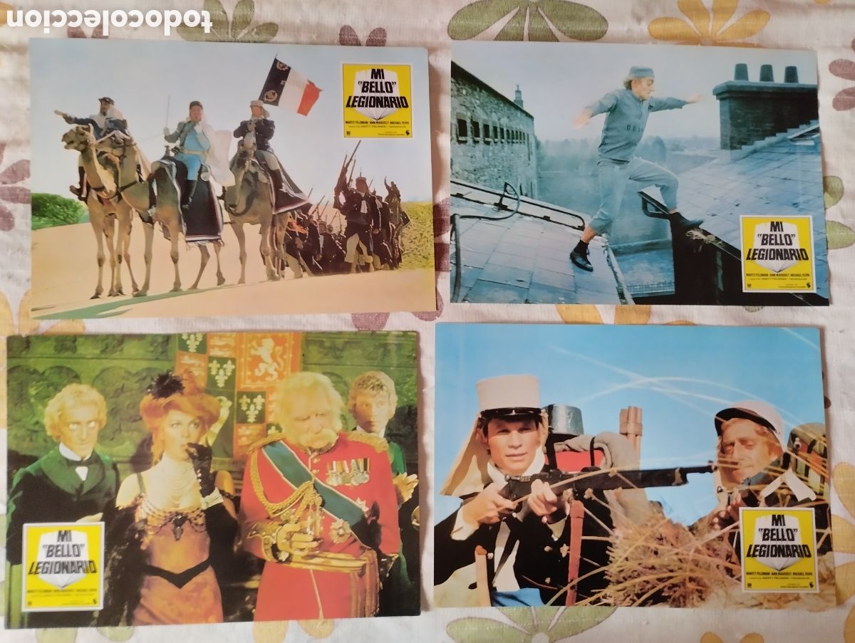 Cine: 12 FOTOCROMOS - MI BELLI LEGIONARIO - SET COMPLETO