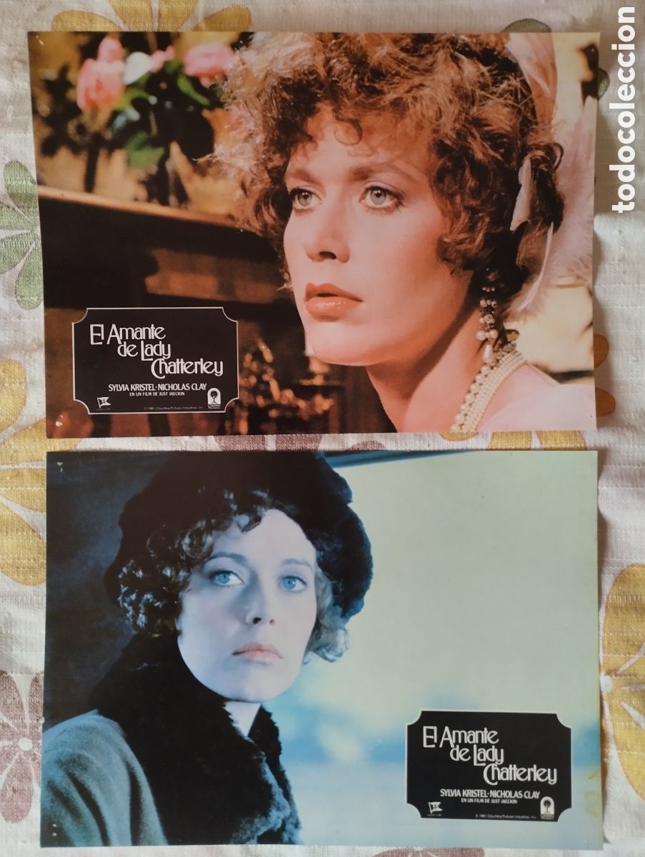 Cine: 12 FOTOCROMOS - EL AMANTE DE LADY CHATTERLEY - SET COMPLETO - SYLVIA KRISTEL