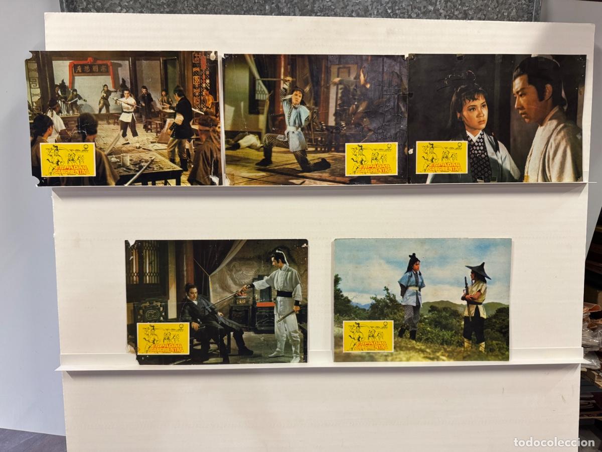 Cine: Espadas sangrientas, Maria Yi, Paul Tien, 5 Fotocromos