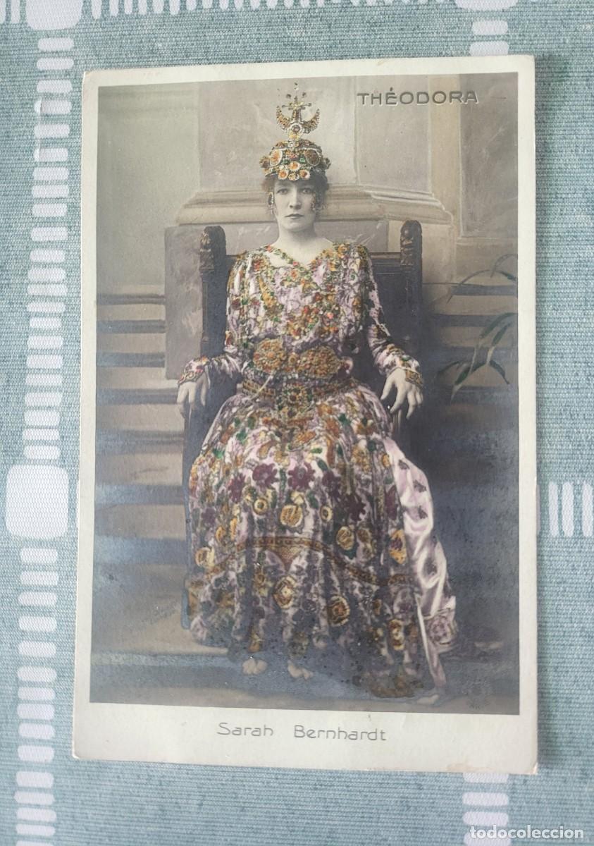 Cine: Sarah Bernhadt postal 9 X 13 ctms.