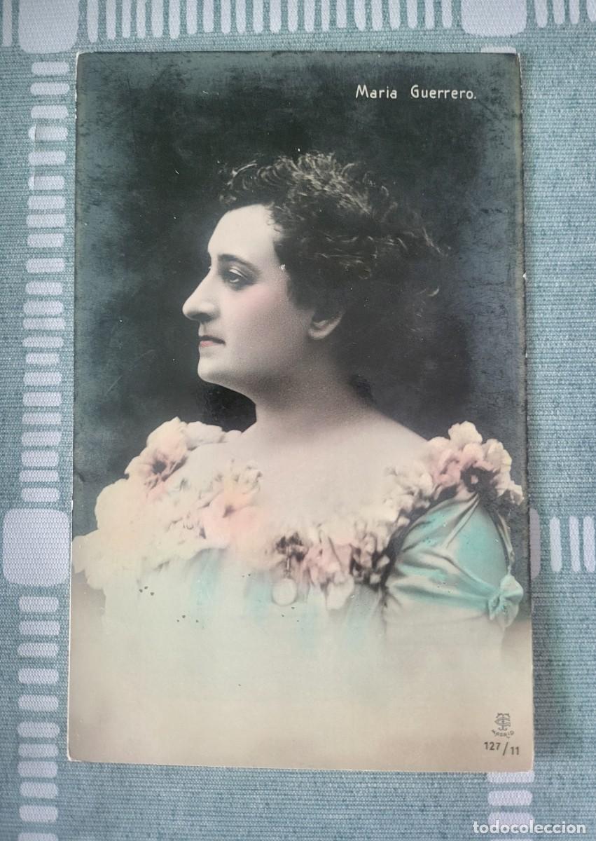 Cine: Maria Guerrero postal 9 X 13 ctms.