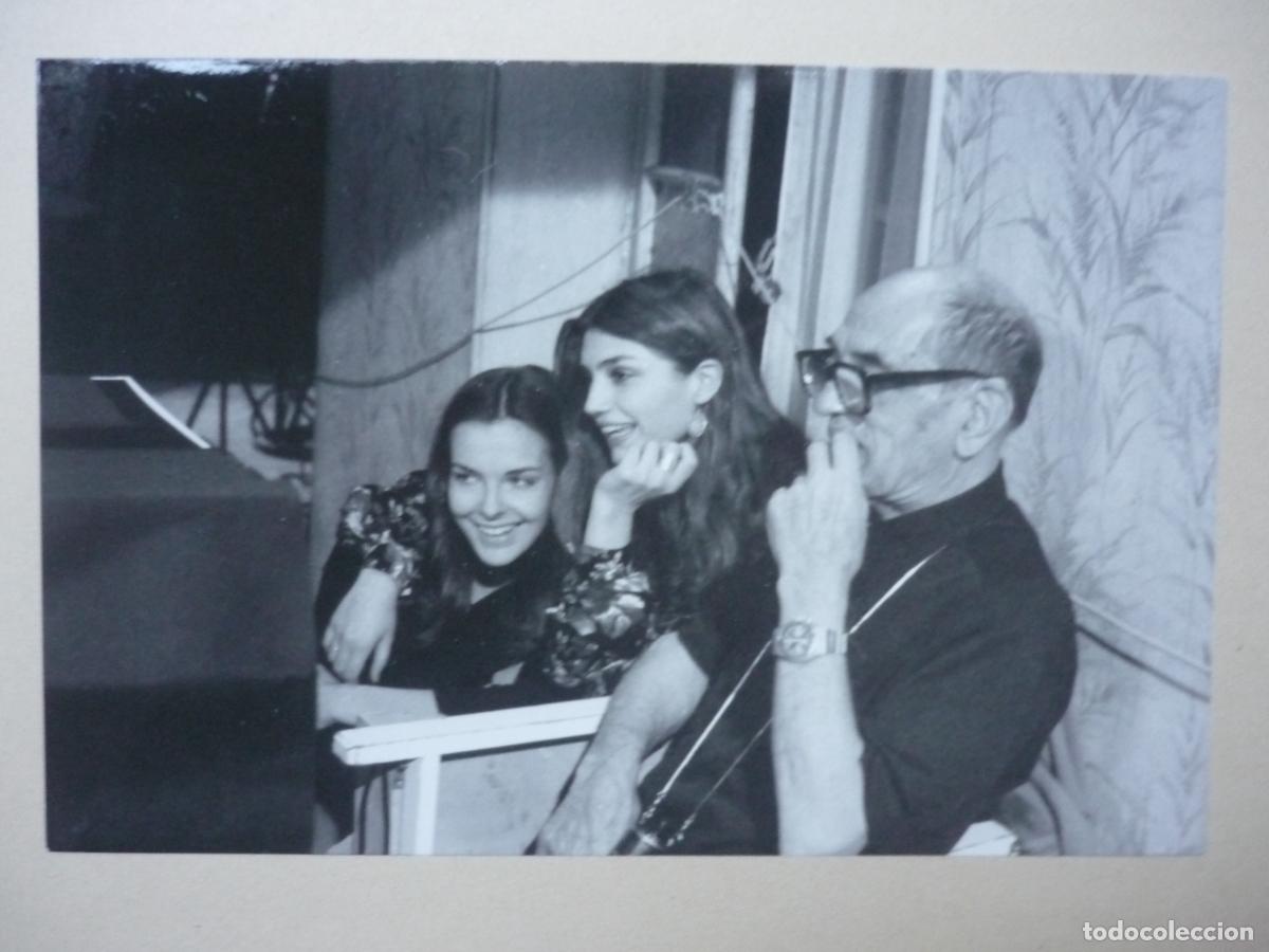 Cine: luis bu&ntilde;uel - foto original b/n - ese oscuro objeto del deseo filmmaker carole bouquet angela molina