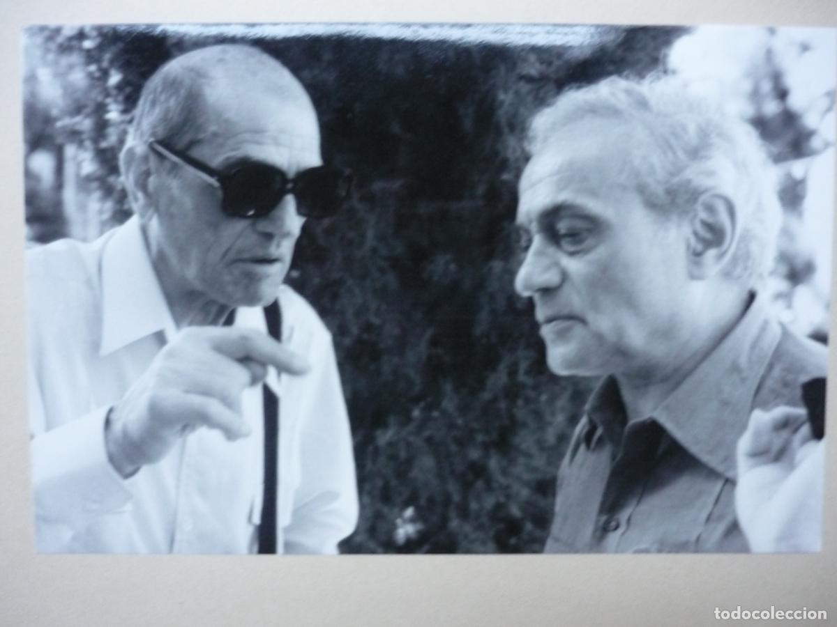 Cine: luis bu&ntilde;uel - foto original b/n - ese oscuro objeto del deseo filmmaker