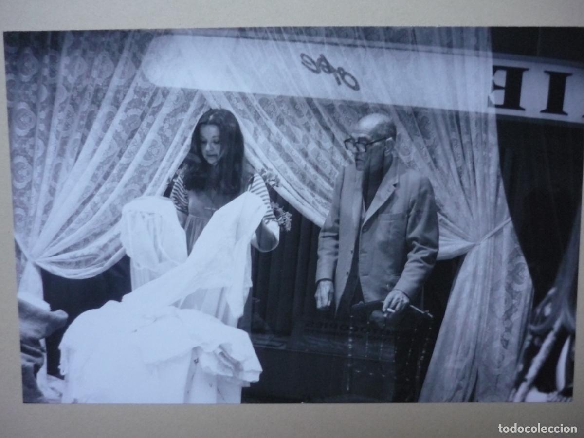 Cine: luis bu&ntilde;uel - foto original b/n - ese oscuro objeto del deseo filmmaker