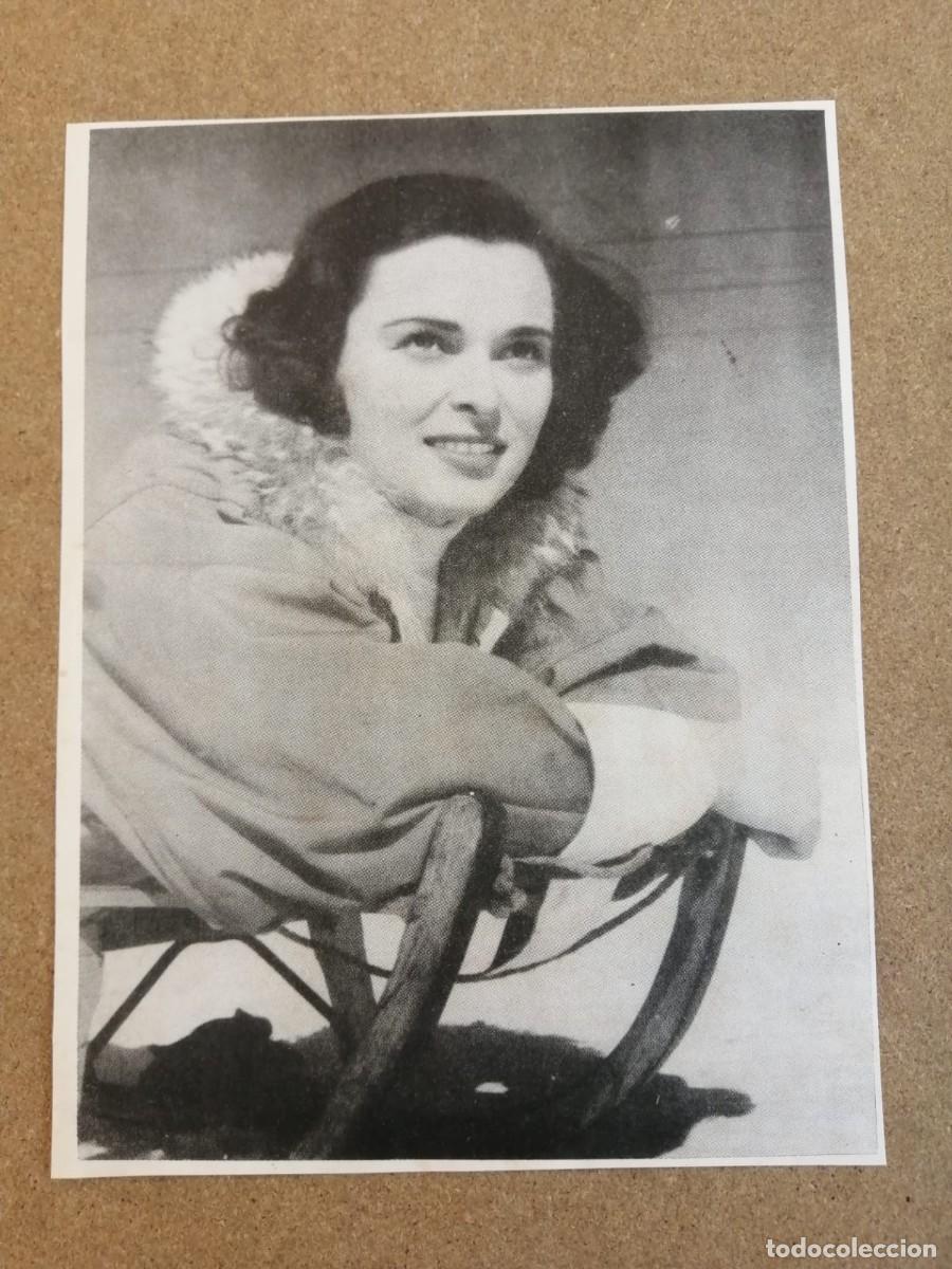 Cine: FOTO LUCIA BOSE (CONTRAPORTADA DE UNA REVISTA)