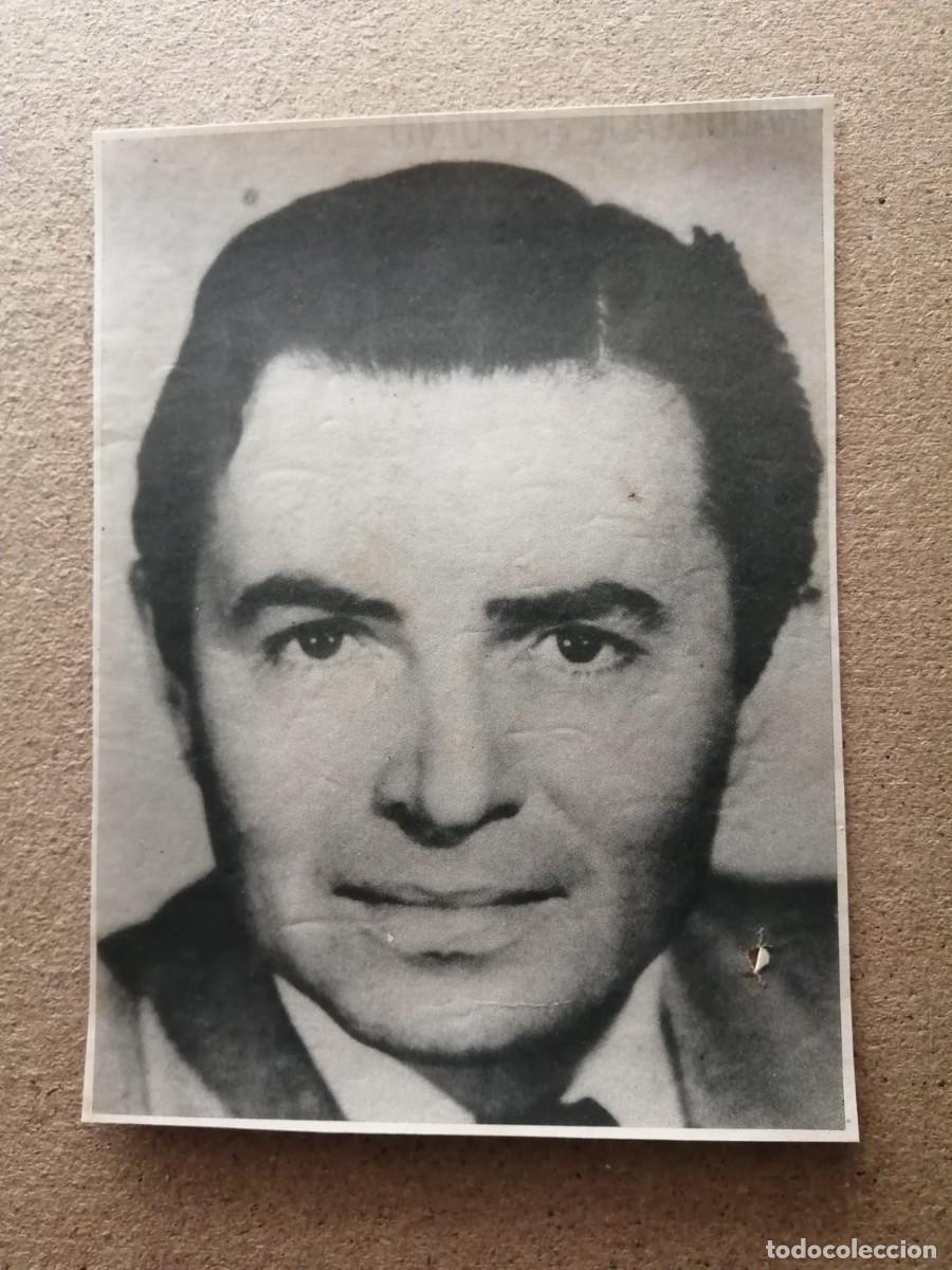 Cine: FOTO JAMES MASON (CONTRAPORTADA DE UNA REVISTA)