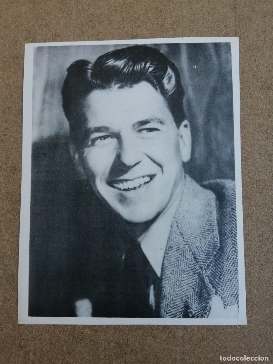 Cine: FOTO RONALD REAGAN (CONTRAPORTADA DE UNA REVISTA)