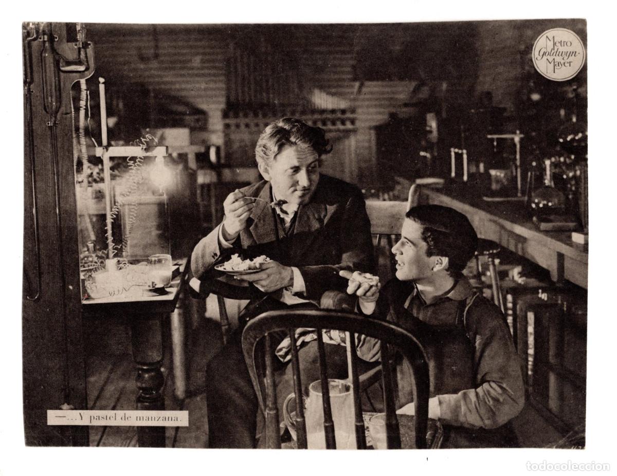 Kino: EDISON, EL HOMBRE. ACTOR SPENCER TRACY, ESTRENADA EN 1940. METRO-GOLDWYN-MAYER. 23,8X18,3.