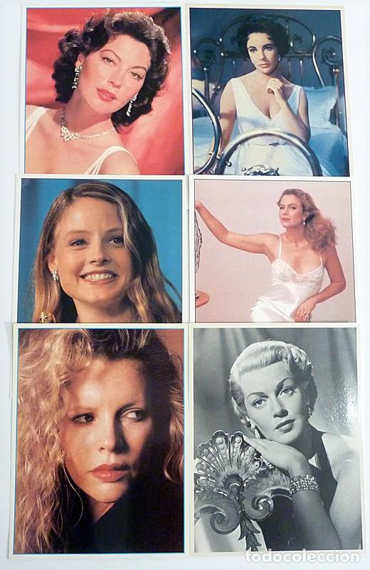 Cine: 14 FICHAS CACITEL DE ACTRICES -VER RELACI&Oacute;N DE FOTOS COLOR Y B/N -AMPLIA DOCUMENTACI&Oacute;N EN CADA FICHA