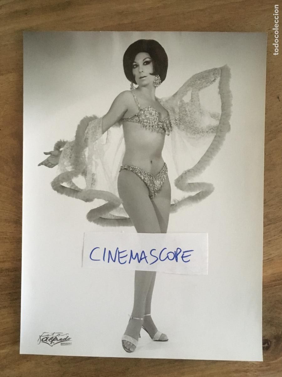 Cine: carmen actriz bailarina foto original antigua teatro cabaret revista foto alfredo barcelona