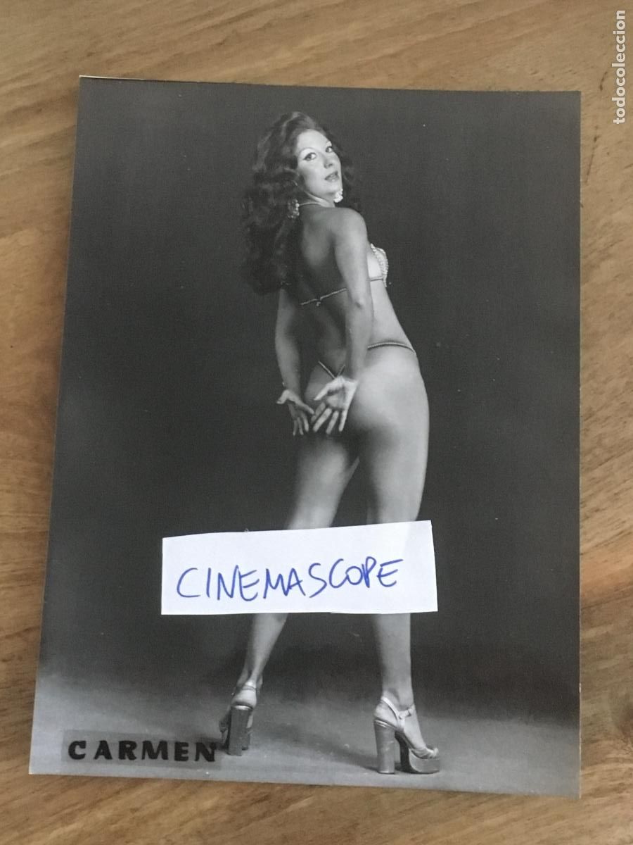 Cine: carmen actriz bailarina foto original antigua teatro cabaret revista