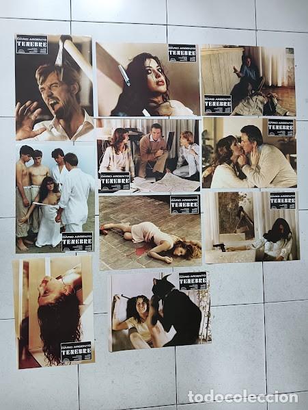 Cine: SJC 0007 TENEBRE DARIO ARGENTO SET COMPLETO 10 FOTOCROMOS ORIGINAL ESTRENO